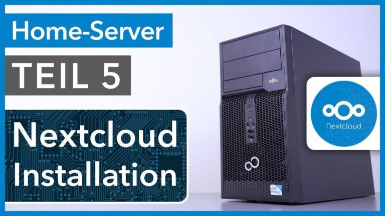 Nextcloud auf dem Home Server installieren (LXC) – Home Server selbst bauen TEIL 5
