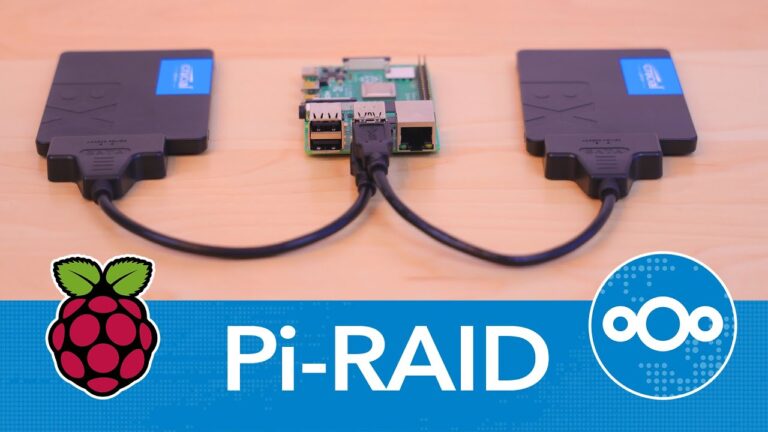 Mehrere Festplatten kombinieren mit Raspberry Pi – RAID System