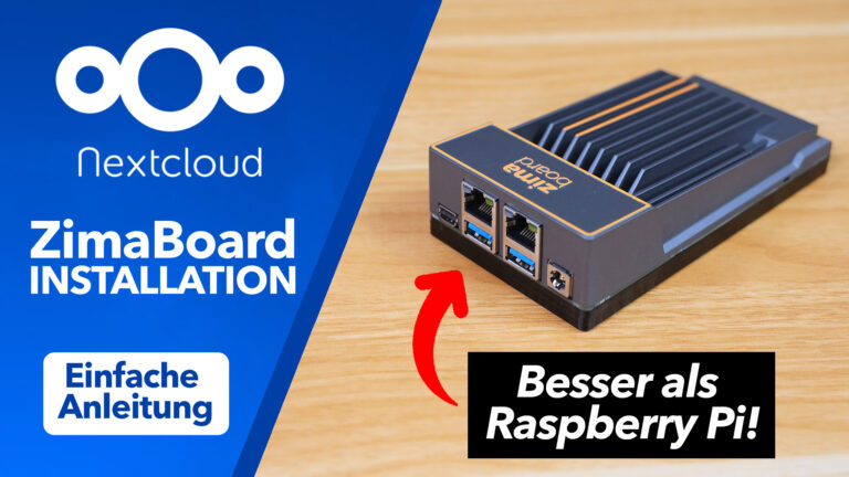 Nextcloud auf ZimaBoard installieren – Einfacher und besser als NextCloudPi?