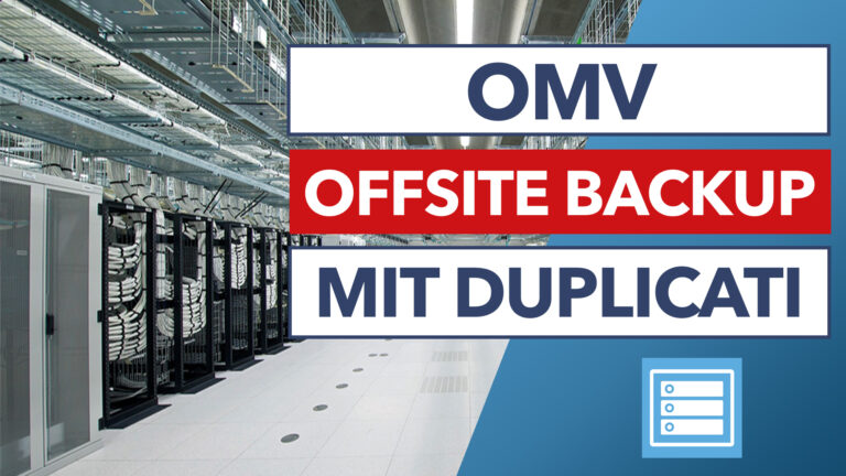 OpenMediaVault Backup auf Hetzner StorageBox – verschlüsselt und inkrementell